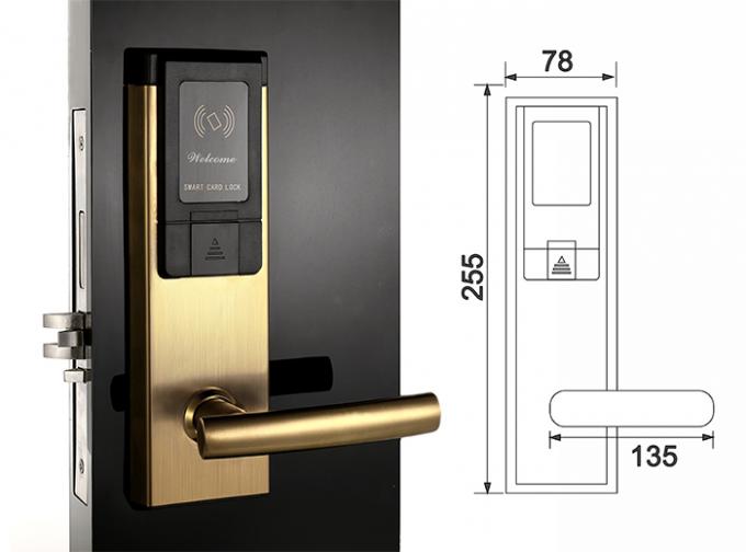 Cerradura de puerta electrónica sin llave residencial/puerta de entrada