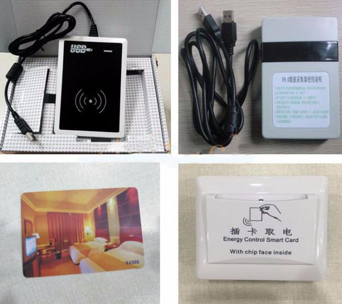 Cierres de puerta electrónicos de la cerradura de puerta del hotel del RF del sistema de gestión del software de la alta seguridad