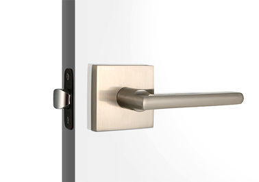 Conjunto de cerraduras tubulares de aleación de zinc cerraduras ajustables de la puerta del baño satén níquel