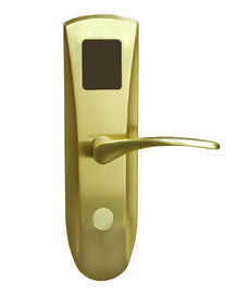 Cerradura de tarjeta electrónica digital de níquel cepillado / cerradura de puerta electrónica para habitación de hotel