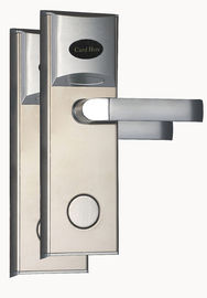 Cerradura de puerta electrónica moderna de acero inoxidable satinado / cerradura de entrada para hotel