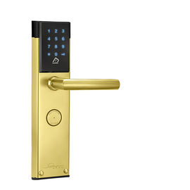 Cerradura de puerta de oro Electroinc Desbloqueada con contraseña o llave mecánica