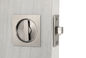 Seguridad en el hogar Cerraduras de puertas Deslizantes Cara redonda Pull Proyección de gancho ajustable