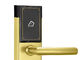 Cerradura de tarjeta electrónica digital de aleación de zinc cepillado SUS304 para la seguridad de las habitaciones de hotel