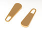 Accesorios de bolsos de mano almacenados Hardware Golden Zipper Pull For Bag OEM