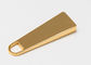 OEM/ODM Accesorios de bolsos almacenados Hardware Golden Zipper Pull For Bag