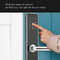 Combinación de llave de puerta inteligente Control remoto para la puerta de entrada Plata/Negro opcional