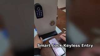 Cerradura de puerta elegante de Digitaces del teclado inalámbrico de Bluetooth