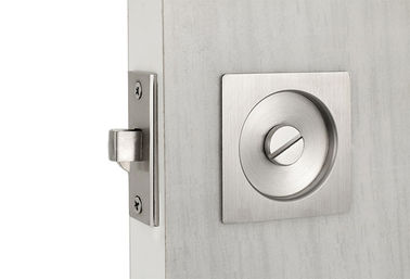 Seguridad en el hogar Cerraduras de puertas Deslizantes Cara redonda Pull Proyección de gancho ajustable