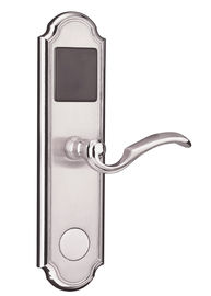 Cerradura de puerta electrónica de níquel para puertas de entrada de espesor de 38 a 50 mm