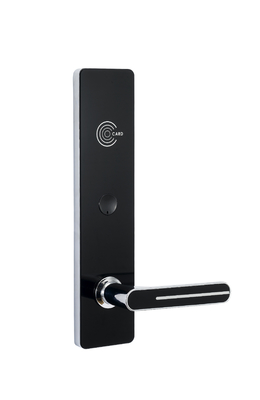 Cubra con cinc la cerradura de puerta bronce de cañón negra de la tarjeta de Smart RFID del color para el uso del hotel