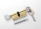 Ahorro de oro de reemplazo de cerradura cilindro de latón 70mm 2 llaves con pin tumbler