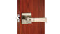 Claves de latón satinado de níquel cerraduras de puertas tubulares de habitación fácil de instalar