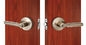 Cerraduras de puertas tubulares de aleación de zinc satinado níquel de alta seguridad 3 llaves de latón