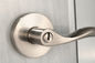 Puerta de manija Cerradura de llave tubular Material de aleación de zinc fácil de instalar