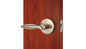 Cerraduras de puertas tubulares de aleación de zinc de alta seguridad 3 llaves de latón satén níquel