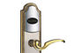 Cerradura de puertas electrónica de oro / níquel con chapa inteligente Tarjeta RFID Cerraduras digitales sin llave