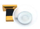 Fuentes accesorias del cuarto de baño de la placa/de la pintura de oro del tenedor del jabón del cuarto de baño determinado del cuarto de baño