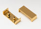 Gold Bag Parts And Accessories Zinc Alloy Electroplated Bag Parts For Decoration