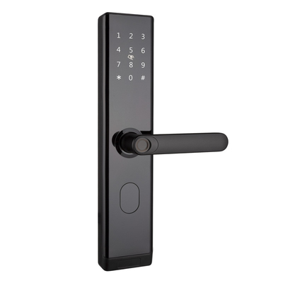 Huella digital de huellas digitales cerradura de puerta inteligente impermeable eléctrica con APP TTLOCK BLE Wifi