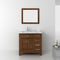 Muebles para el hogar Vanidad MDF Hotel Baño Cabinet de espejos con lavabo