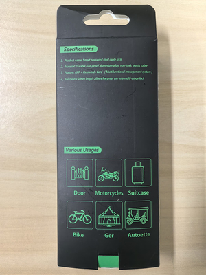 Cerradura de puertas de patio inteligente sin llave IP65 a prueba de agua