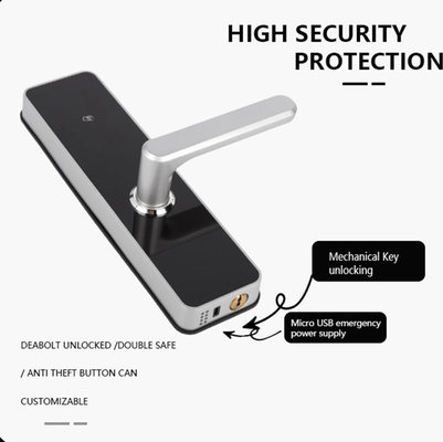 Cerradura inteligente de la puerta principal con Bluetooth WiFi RFID y entrada sin llave