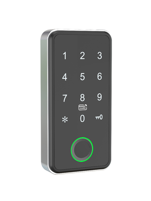 4 baterías AA Bluetooth 5.0 Smart Fingerprint Cabinet Lock 50 Capacidad de huellas dactilares