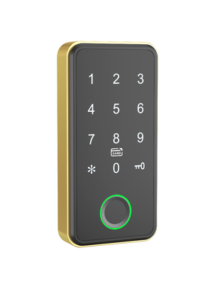 4 baterías AA Bluetooth 5.0 Smart Fingerprint Cabinet Lock 50 Capacidad de huellas dactilares