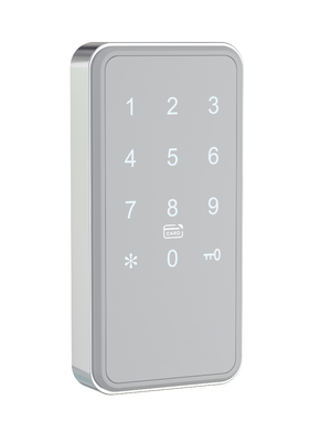 Bluetooth desbloqueo Smart Password Cerradura de gabinete con material de zinc y 4 X AA baterías fuente de alimentación