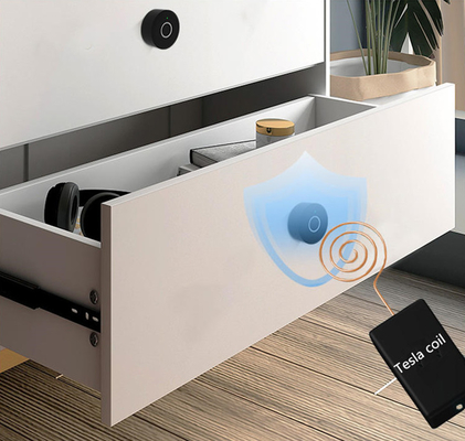 Bloqueo electrónico de gabinete inteligente de aleación de zinc 5.0 Bluetooth de huella digital