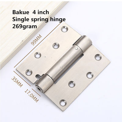 4" 5" 6" 6.5" Natural suave puerta cerrada de resorte bisagra de acero inoxidable bisagra de cierre automático