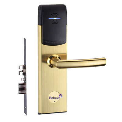 Control remoto a través de la puerta de enlace APP Código de tarjeta Bluetooth WiFi Controlador de llaves mecánicas Tipo Cerradura de puertas de apartamento Fuego Calificado 60min Certificación CE