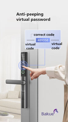 Cerradura de puerta RFID de aluminio adecuada para sistema de gestión de acceso seguro escolar, dispositivo de seguridad electrónico