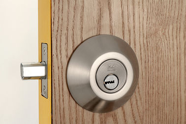 La puerta deslizante del metal del acero inoxidable cierra el solo Deadbolt 3 del cilindro las mismas llaves de cobre amarillo