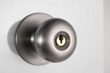 Contratiempo cilíndrico de fijación doble exterior de Lockset 70m m de la manija del botón de puerta