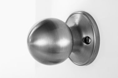 Cierre no ajustable doble del acero inoxidable de los botones de puerta del cilindro de la aislamiento