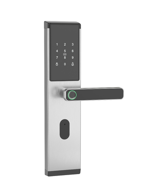 Seguridad en el hogar Cerradura de puertas inteligentes con control de voz de acceso remoto Un usuario administrador