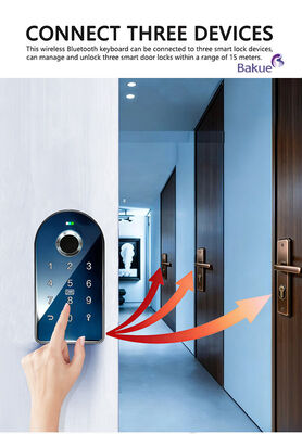 Cerradura de puerta con huella de flecos negra, ideal para uso generalizado como hotel, que ofrece características de seguridad sólidas y sistemas de control de acceso fáciles de usar